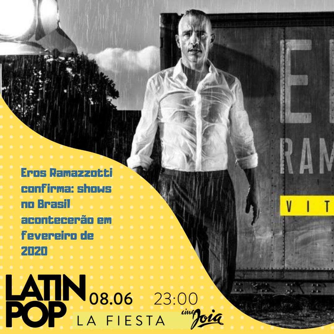 latinpopbr's tweet photo. Estamos te esperando, @RamazzottiEros!
https://t.co/70EIVMaj1a
#erosramazzotti #vitacene #vitaceneworldtour #musicaitaliana #italianmusic #pop #music https://t.co/ib1fV7MCLd