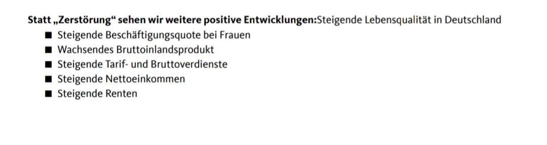 Wer kennts nicht, wenn die Schreibmaschine mal wieder die Aufzählung versaut
#NieMehrCDU