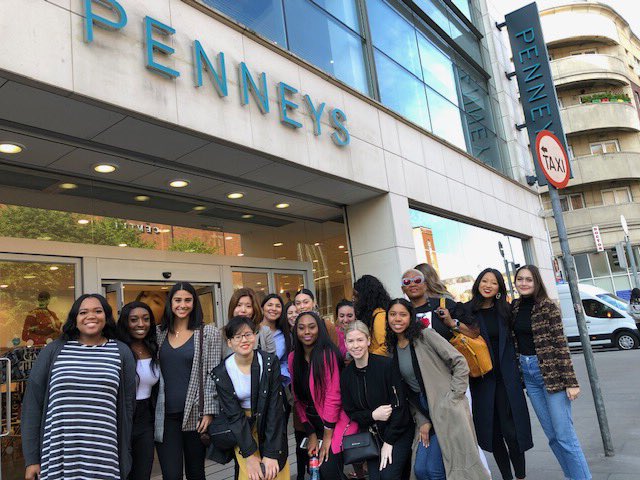 UNTCMHT's tweet photo. On our last day in Dublin, we visited @Primark world headquarters, known as Penney’s in Dublin. #merchandisingeagles #cmht #cmhtstudytour #ispyhumansci #untstudyabroad https://t.co/IuI1URspz4