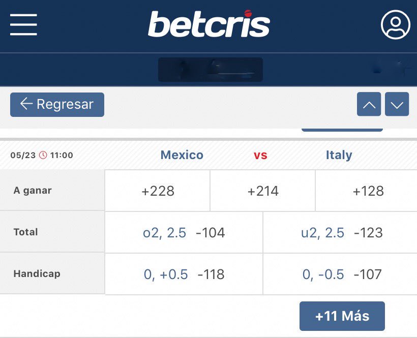 Farilljp's tweet photo. ⚽️ #U20WC #Betcris #MEXvsITA

🏟 #México 🇲🇽 #Italia 🇮🇹

MEX está 0-2-5 en sus últimos 7, al promediar 1.0 goles por 2.6 recibidos

ITA está 0-1-5 en sus 6 previos, con 7 goles por 14 recibidos

Desde 1977 en Mundial Sub20 MEX está 22-19-21, ITA 8-9-10 (nunca se enfrentaron)

💵🇲🇽 https://t.co/yPodyjfhkE