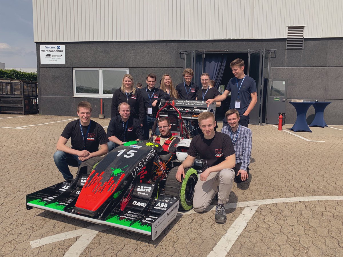 gestamp's tweet image. From #Gestamp many thanks to @HerkulesRacing and @OWLRacing for your visit today at #FormulaStudentGestamp 🏎 event!

Next stop... next Wednesday!
🏁 @TecnuneRacing @etseibmotorspor @UVigoMotorsport @FormulaUC3M @fsbizkaia 

#FSG2019 #FormulaStudent2019 #FormulaStudent #FS2019