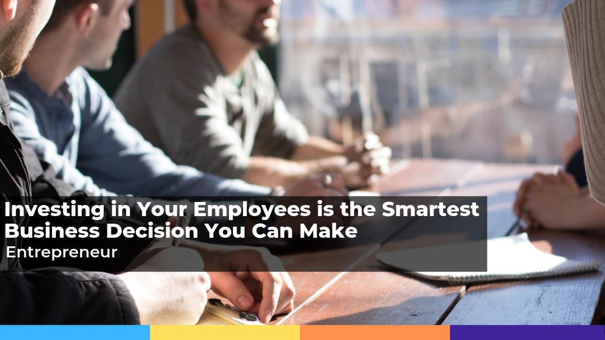 Check out the article to learn more about investing into employees!
bit.ly/2Q6elL7

#EmployeeEngagement #EmployeeBenefits #EmployeeAppreciation #WorkLifeBalance #EmployeeRewards #EmployeeRecognition #HumanResources #HR #Investing #EmployeeInvestment