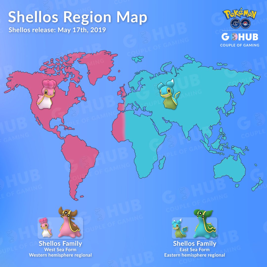 Shellos Evolution Chart