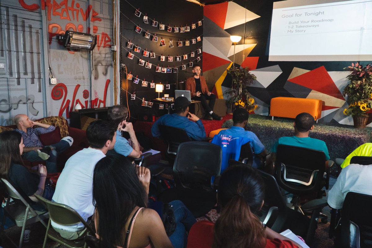 RECphilly's tweet photo. That’s a wrap for May’s #RECSessions. Thank you Jon Dean for sharing game on the importance of not only ownership, but how vital preparing the roadmap to ownership is. https://t.co/JCSt85Kcew