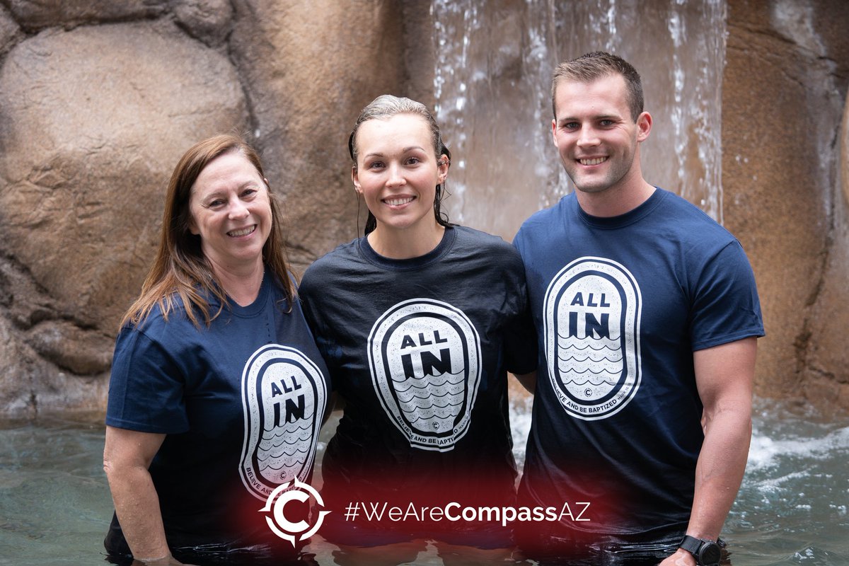 compassazchurch's tweet photo. Let’s celebrate with Paul Nogales, Shay Spidle, Alexander Ochoa, and Ashley Cook. #WeAreCompassAZ #baptismsCCC https://t.co/UJXB6T0hUN