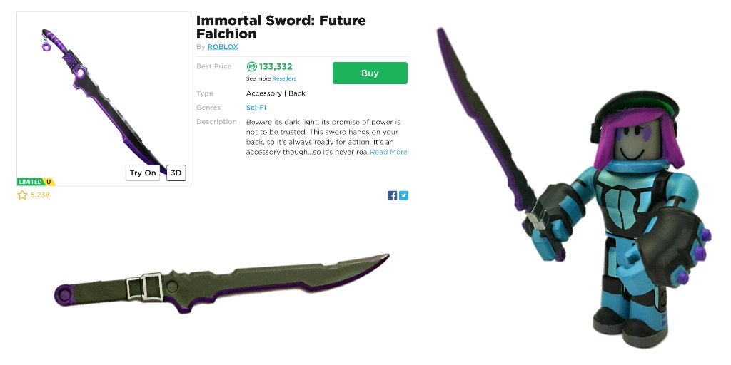 Lily On Twitter Wow They Randomly Added An Immortal Sword And Alien Hat To This Toy I M Unboxing Now The Sword Toy Is Eh But Now I Wanna Get The Real - immortal sword roblox