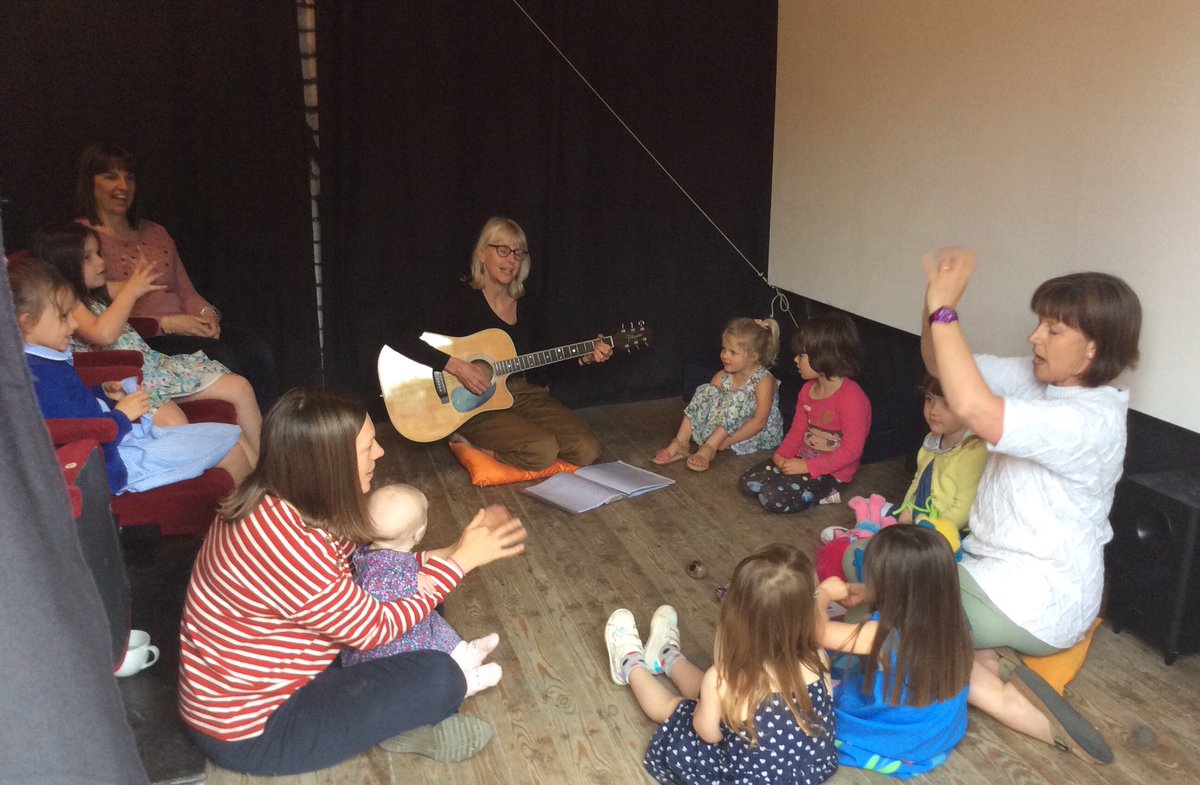 Alfretonnursery's tweet photo. We enjoyed celebrating with #nurseryrhymes @MADETheatre open mike night, with @ValleyArts4 St Johns, #Ripley We were amazing performers. @CreativeSTAR @ABCDoes @AlfNurseryTS @AmberValleyInfo @LizClarkDance @cosy @eyfs @EarlyExcellence https://t.co/7zm3d0HhzN