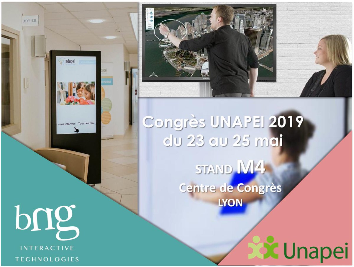BNG participe au 59ème congrès UNAPEI à LYON du 23 au 25 mai 2019 💚💙✨

Retrouvez la Team BNG au stand M4 au centre de congrès à LYON 📍
 
Nous vous attendons nombreux !! 🥰👍🏼💙💙💙💙

👉🏼  team-bng.com 
 #unapei 
 #congresunapei2019
 #bng
 #bngtouch
 #teambng