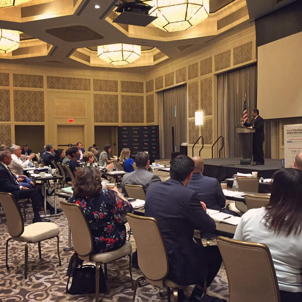 FloridaTaxWatch's tweet photo. The TaxWatch Board of Trustees is hard at work addressing imperative issues affecting Florida’s taxpayers and laying out the future of Florida TaxWatch. #FlaPol #FL #taxwatchspring2019 https://t.co/lTJPCwNduL