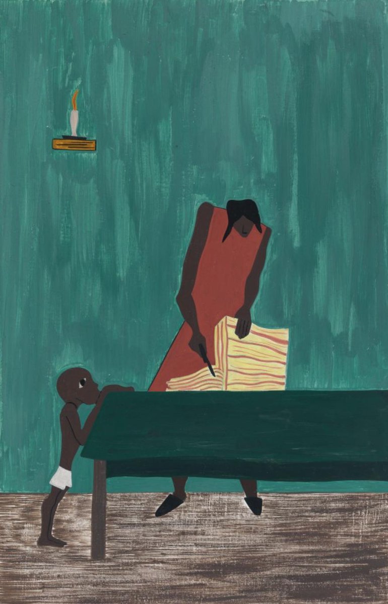 "Food had doubled in price because of the war."#11, Great Migration Series, 1941Jacob LawrenceMOMA