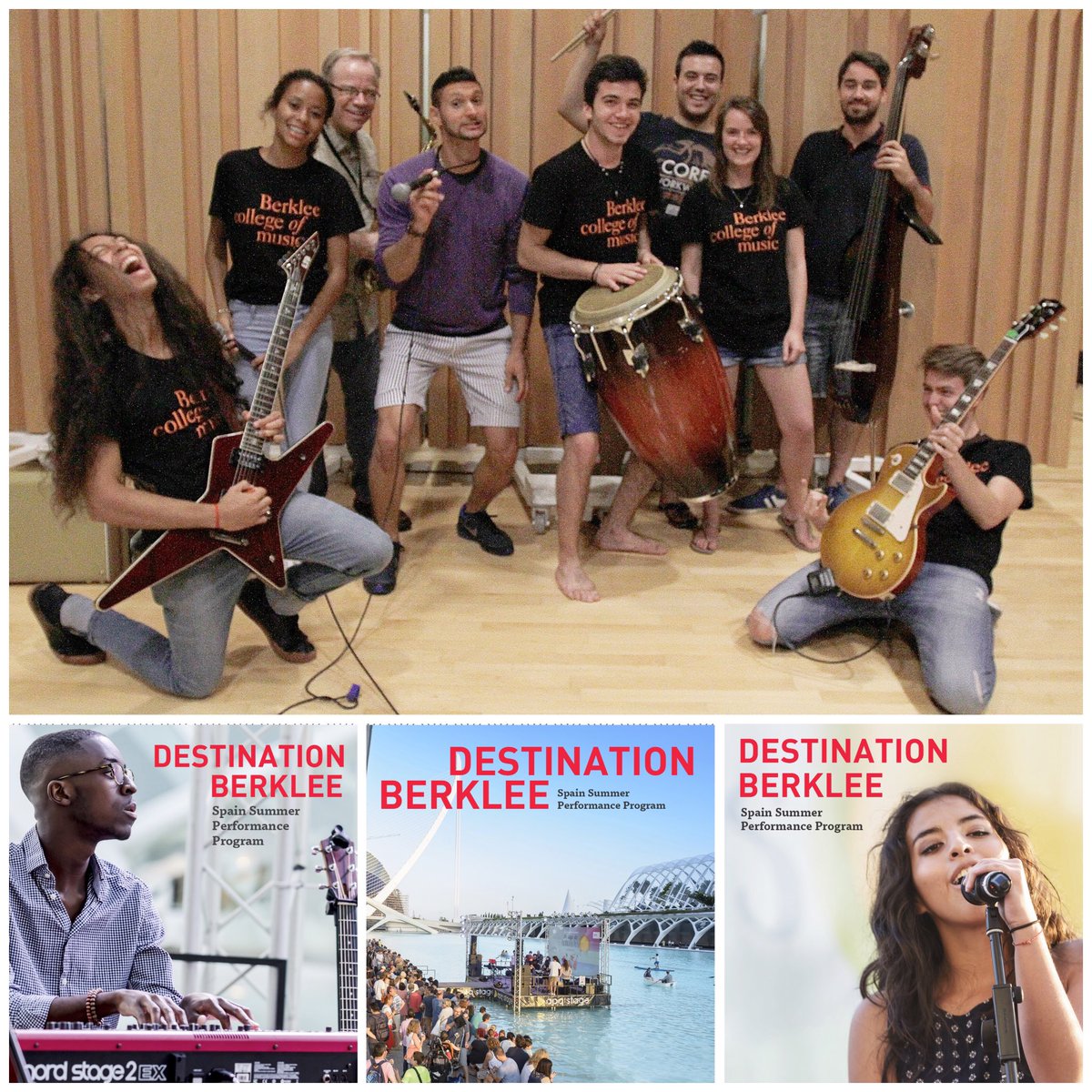 MusicAula's tweet photo. Regístrate antes del 20 de junio al programa intensivo de verano de @berkleevalencia. El Spain #SummerPerformanceProgram está destinado a músicos mayores de 15 años, con dominio de inglés y  ganas de aprender en una de las mejores universidades de música contemporánea del mundo. https://t.co/HhLmVAzhqA