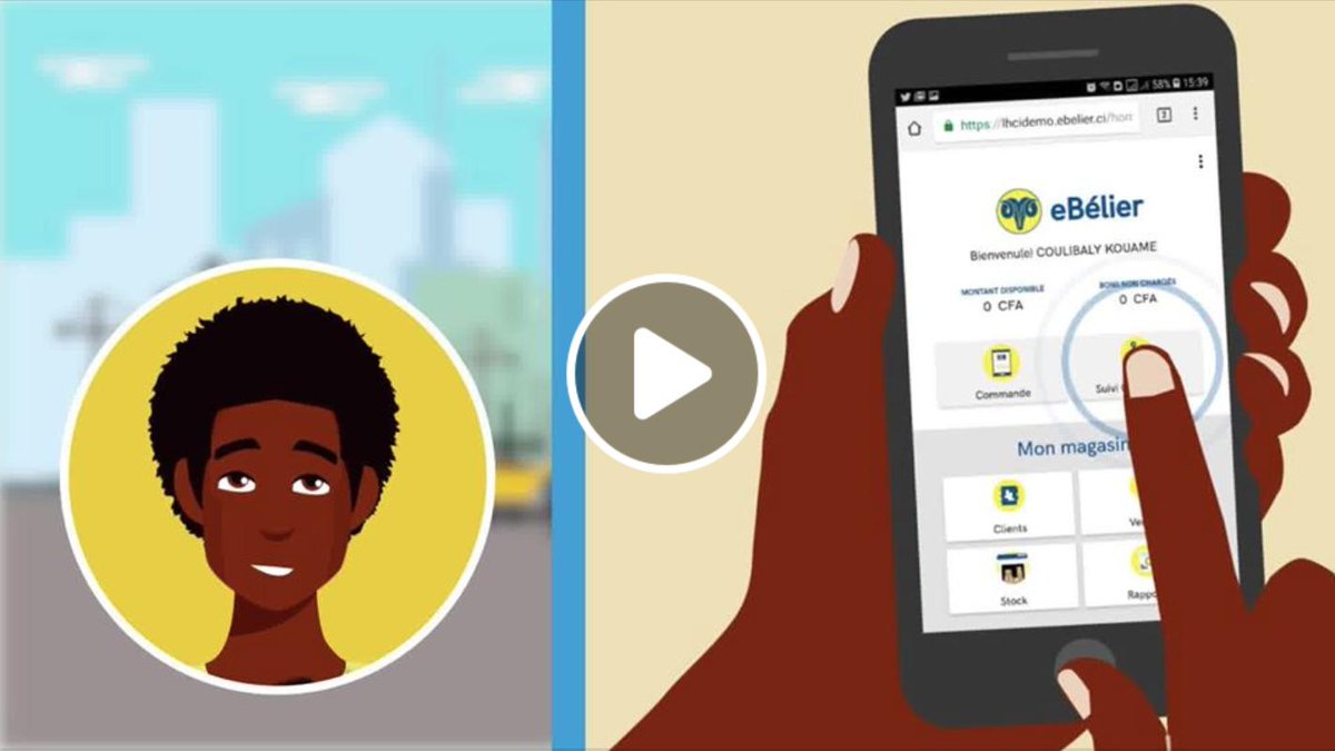 PeopleInput's tweet image. Fier d'avoir accompagné LafargeHolcim Côte d'Ivoire dans sa Transformation Digitale : Ebelier - Powered by People Input 💪🏽🚀
Démo &amp;gt; youtu.be/01zPFqX7GQQ
Article &amp;gt; bit.ly/2EvNmEa

#InnovationProvider #Digitalisation #TransformationDigitale #Consulting #ERP #MobileMoney