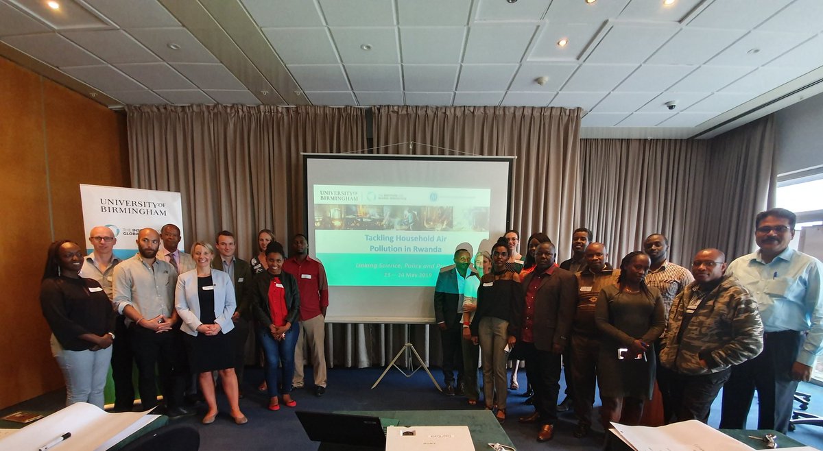 cleanair_doc's tweet photo. Excellent turnout for the first day of our joint Household Air Pollution workshop in Kigali #Rwanda. Translating science into policy action to tackle this #GlobalChallenge #CleanAirRwanda https://t.co/0e0zdY9Sin