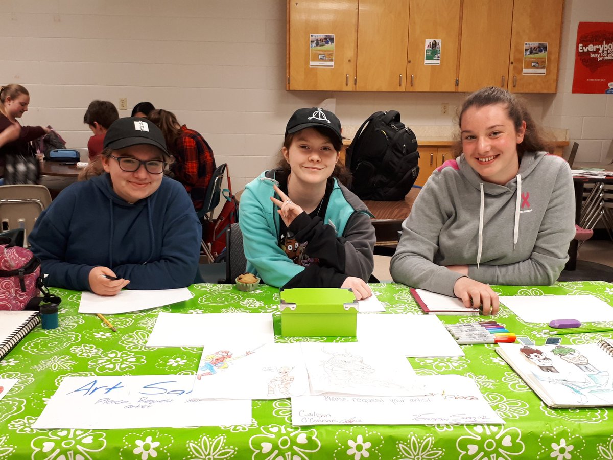 ArcherTeskey's tweet photo. @ArnpriorDHS foods projects to tackle local food insecurity. Bake sale, art sale, sports for donations. @RCDSB https://t.co/ZLQZlyFdPS