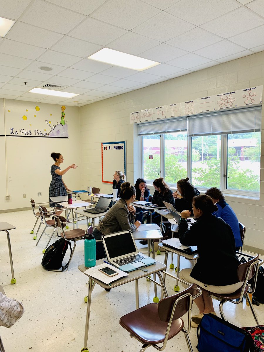 SaraVanBlaricom's tweet photo. Practicing repairing student-teacher relationships through reconnection conversations during Instructional Suspension Learning Alternative training with Dr. Rhonda Nese from University of Oregon. Such a great two days of learning, skill-building, and planning! #CCS_MTSS https://t.co/lBNu0f7VPr