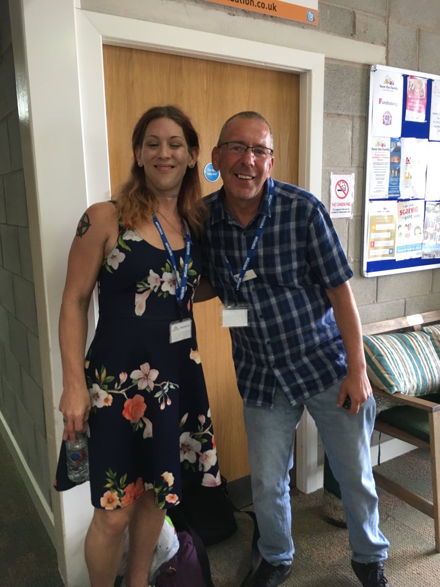 It was great to meet Liz with Work Coach Nick from Neston JC. Liz told us her story &amp; how Nick &amp; colleagues have helped her with many barriers since losing her job. Good news for Liz as she has started a new job 👍😃#DWProud #Cheshire #Neston