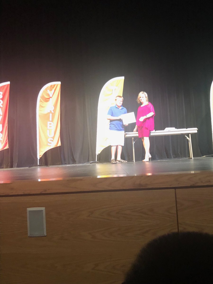 smgerberding's tweet photo. ERE 4th grade Graduation!!! Can’t believe I will have another middle schooler ❤️We are so proud of you, Andrew!!! https://t.co/z6SmPezoeK