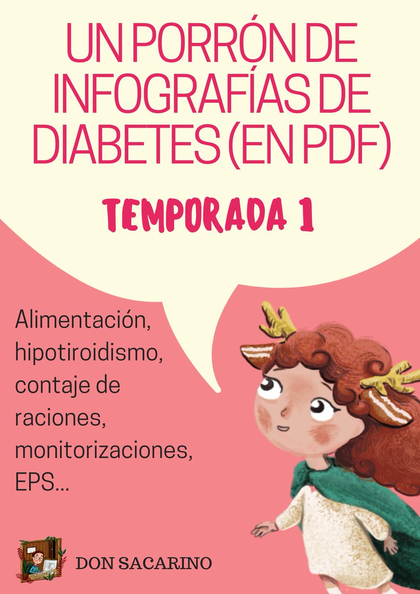 Hoy un regalo muy especial. Un año entero de creación de infografías en forma de manual (en PDF).

donsacarino.com/infografias-di…

Como buen regalo, no pido nada a cambio. Pero agradezco la buena compartida.

A por esos controles perfectos. #diabetesp