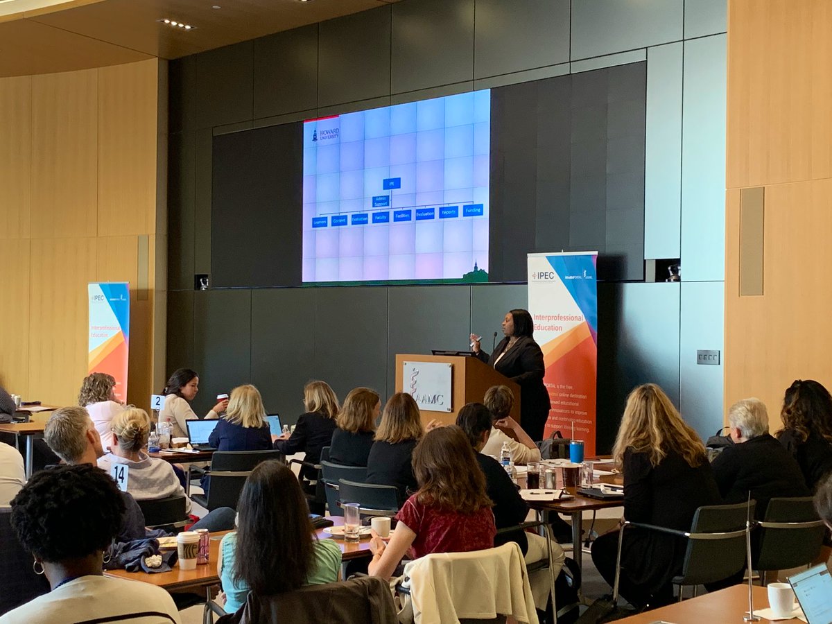ipec_org's tweet image. Time for Q&amp;amp;A with Dr. Owens from @HowardU at #IPECSpring19! We appreciate you sharing your grassroots approach, lessons learned, and recommendations! #startsmall #thinkbig #interprofessional #education #curriculum #IPE