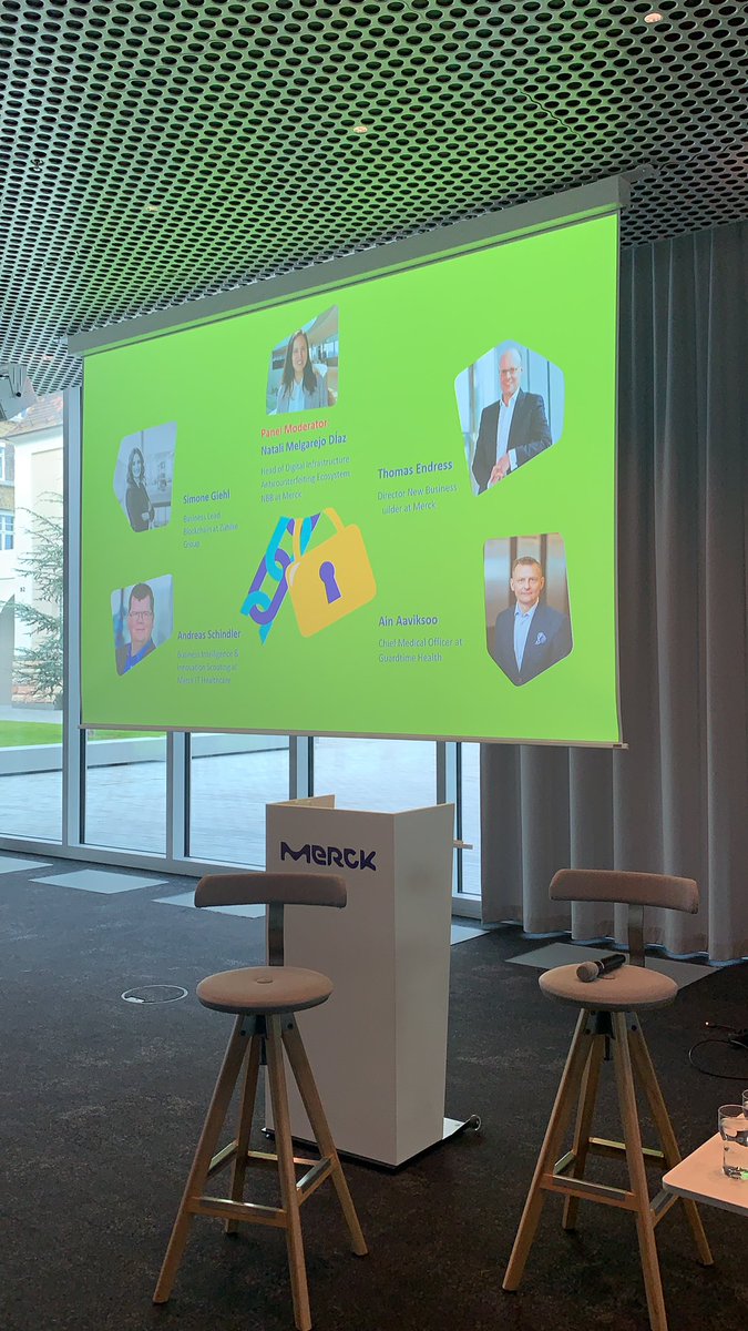 ainaaviksoo's tweet image. @merckgroup Innovation Day about to kick off. Truly inspiring to be in a company that has understood what #practicalblockchain is and how it can support #innovation and #newbusiness if combined smartly w other technologies.  @Guardtime is honoured to contribute
