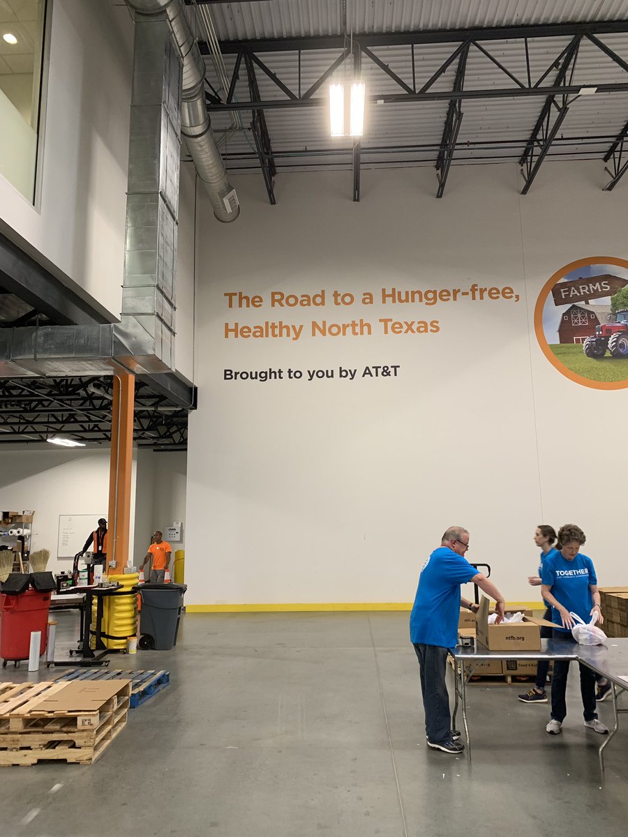 Thank you for this amazing opportunity. Giving back is what we do!!!! <a href="/ntfb/">North Texas Food Bank</a> <a href="/ATTPartners/">AT&T Partner Solutions</a> <a href="/sarastraley/">Sara Straley</a> @StaceyMarxCR