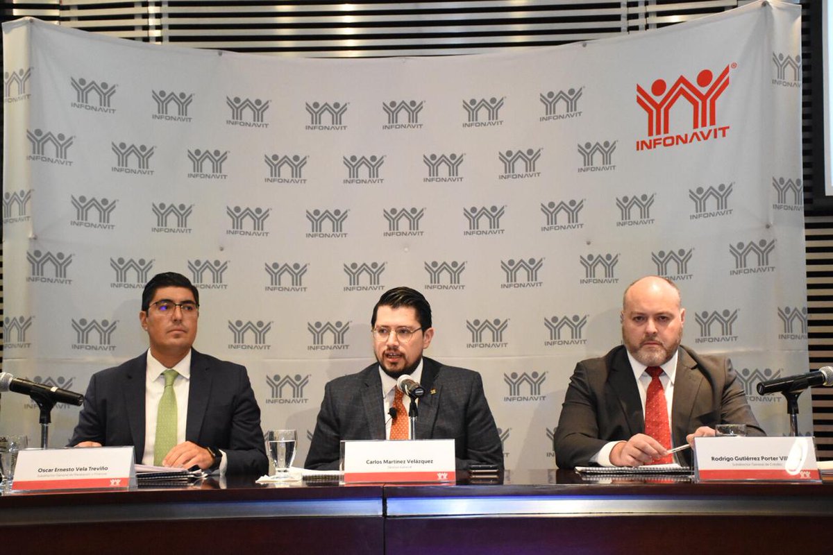 Infonavit's tweet image. En apoyo a las familias mexicanas, el DG @carlosmartinezv informó en conferencia que se incrementarán 16% los montos máximos de crédito otorgados a trabajadores que ganan de 1 a 2.8 UMAs (de 2,852 a 7,192 pesos mensuales), en  proporción al aumento del salario mínimo.