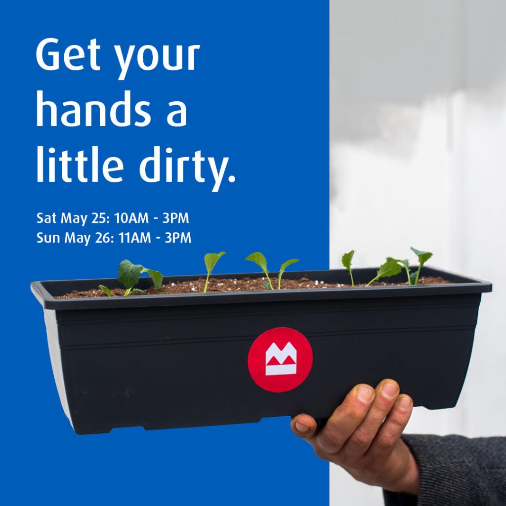On May 25 &amp; 26, BMO is hosting a free Spring Garden Planting Party at <a href="/stacktmarket/">stackt</a>! Come by to learn planting basics from our experts and bring home some fresh food! For tickets and more info: spr.ly/6017ElKnX