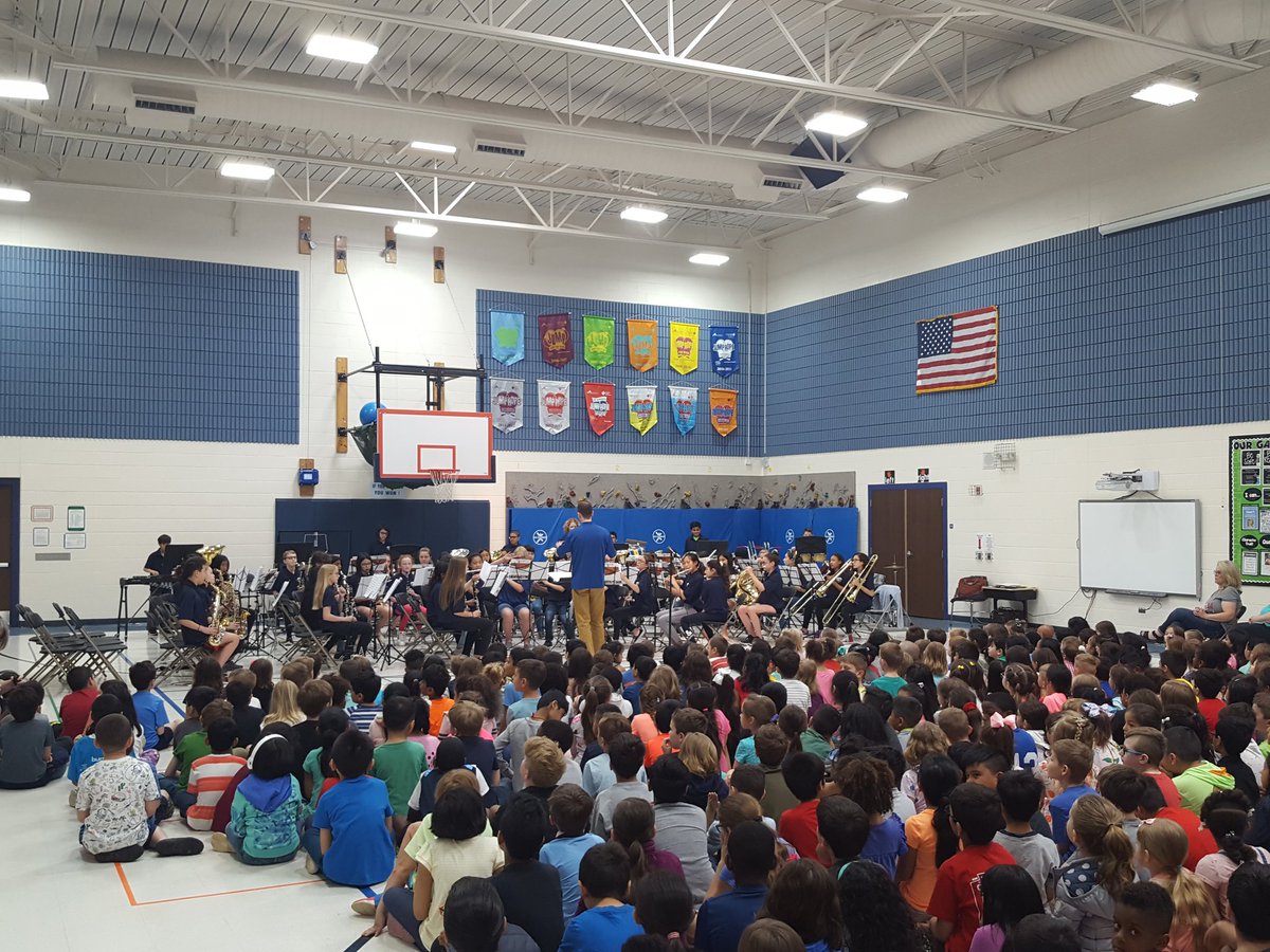 It is always so inspiring to see our former students come back and showcase their talents. Way to go Westview band. #d60learns