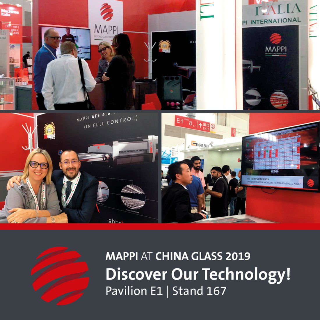 mappisrl's tweet image. We would be happy to meet you at #ChinaGlass2019!

#mappiglass #mappi #furnace #glass #excellence #mappiATS #mappiFOX