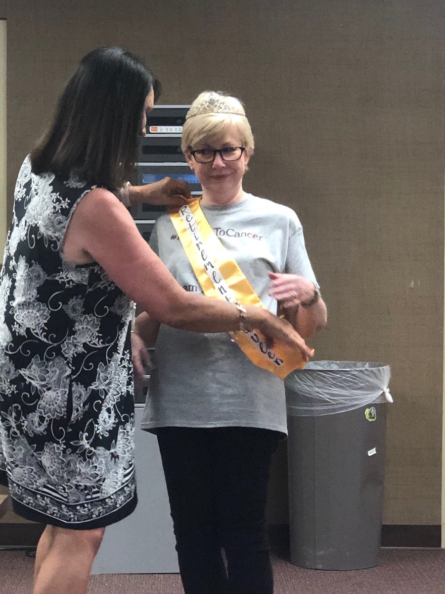 EnglishNecks22's tweet photo. The Retirement Queen- Linda Tenbrook we will miss you! ❤️ you to pieces https://t.co/YpQO1tCXuB