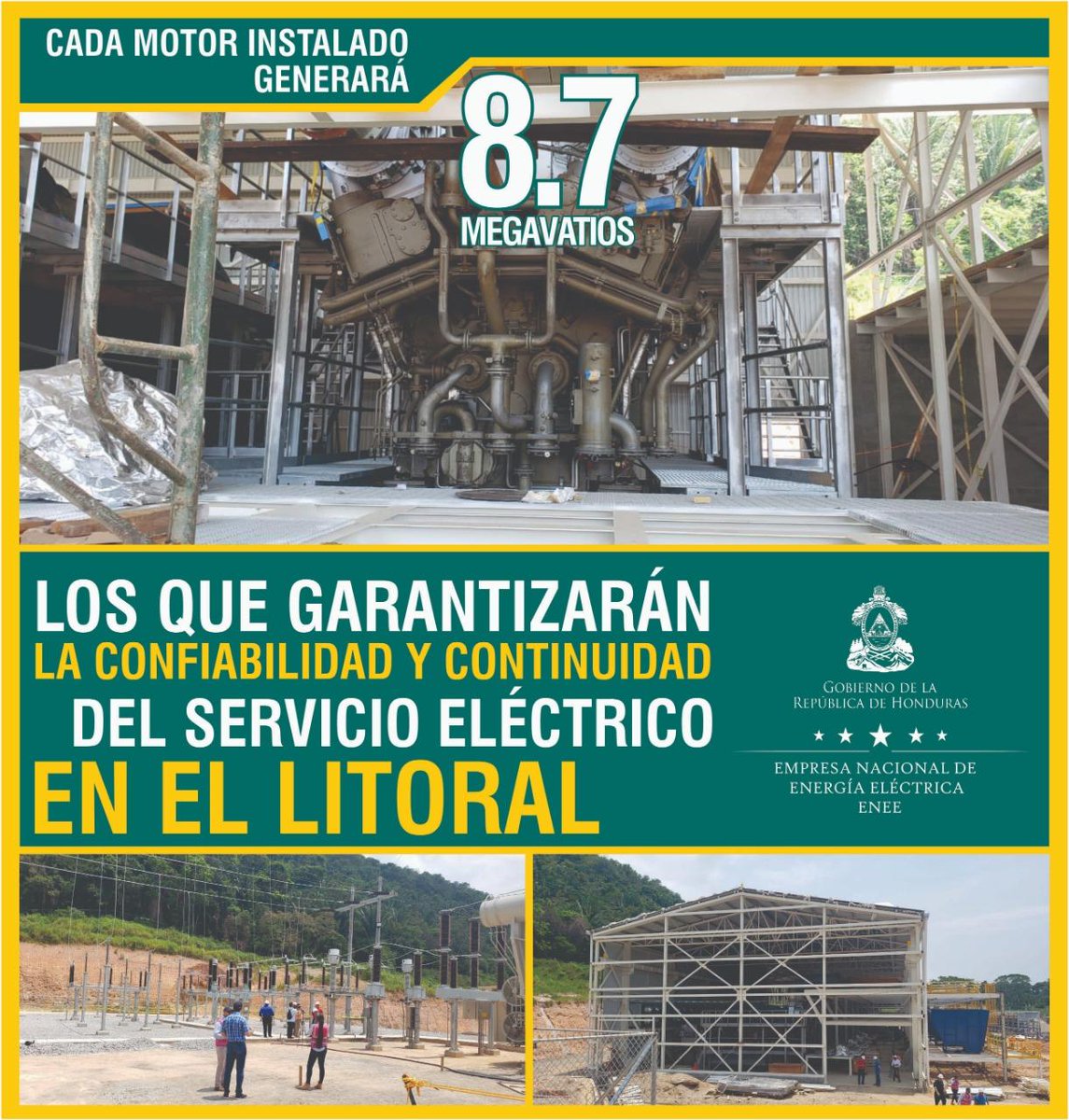 EneeHnOficial's tweet photo. #litoralatlantico #enee #laensenada https://t.co/cXxYdROSXV