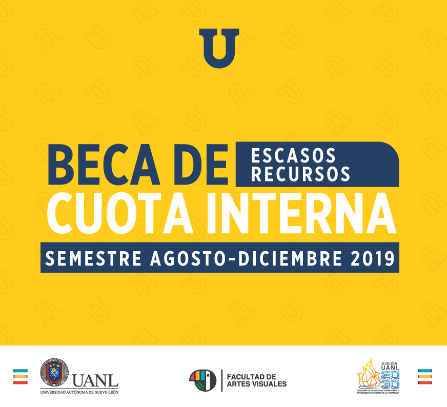 Convocatoria | Beca Escasos Recursos (Cuota interna)
Semestre Agosto-Diciembre 2019

Descarga el formulario para la solicitud de beca en el siguiente enlace:
bit.ly/becainternafav

Más Información en el siguiente enlace:
bit.ly/2LQcDPj

#SomosUNI #SerFAV