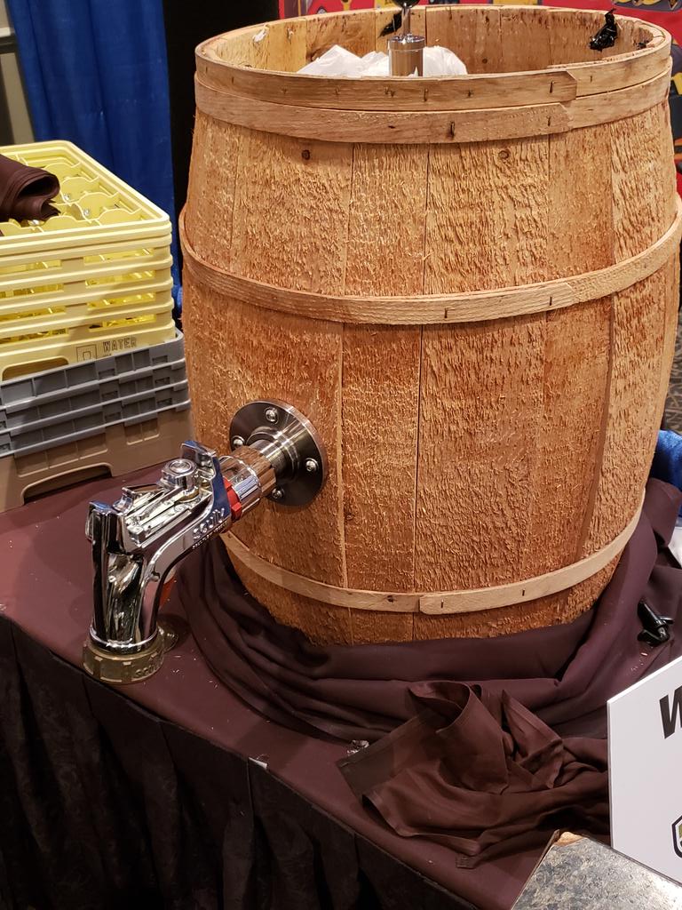 shanesweet's tweet image. Scully Signal beer keg at EEE show  Hershey PA this week.  Rated at 100 gpm!  =-)