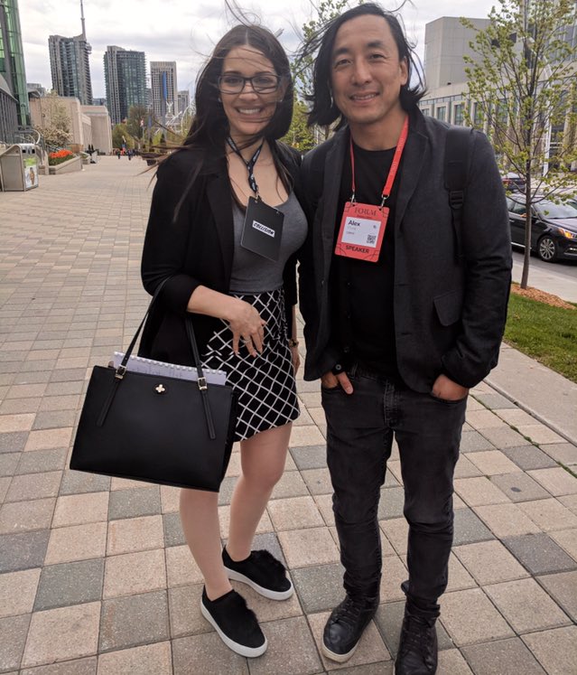 tferlatte's tweet photo. What!! Did I meet @GIPHY founder #AlexChung? Yes, yes I did 👀 @CollisionHQ #CollisionConf https://t.co/GkIM6eMLVW