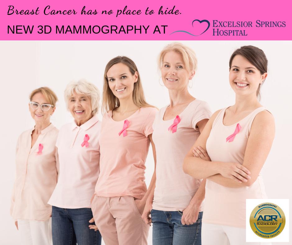 ESHospitalMO's tweet photo. Breast cancer is the most common cancer in women. To treat it, you must find it. Our NEW 3D mammography technology will give every woman her best chance for an early and accurate diagnosis. Call 816-629-2700 to schedule your appointment. #ESH https://t.co/4qHYPgL3Fh
