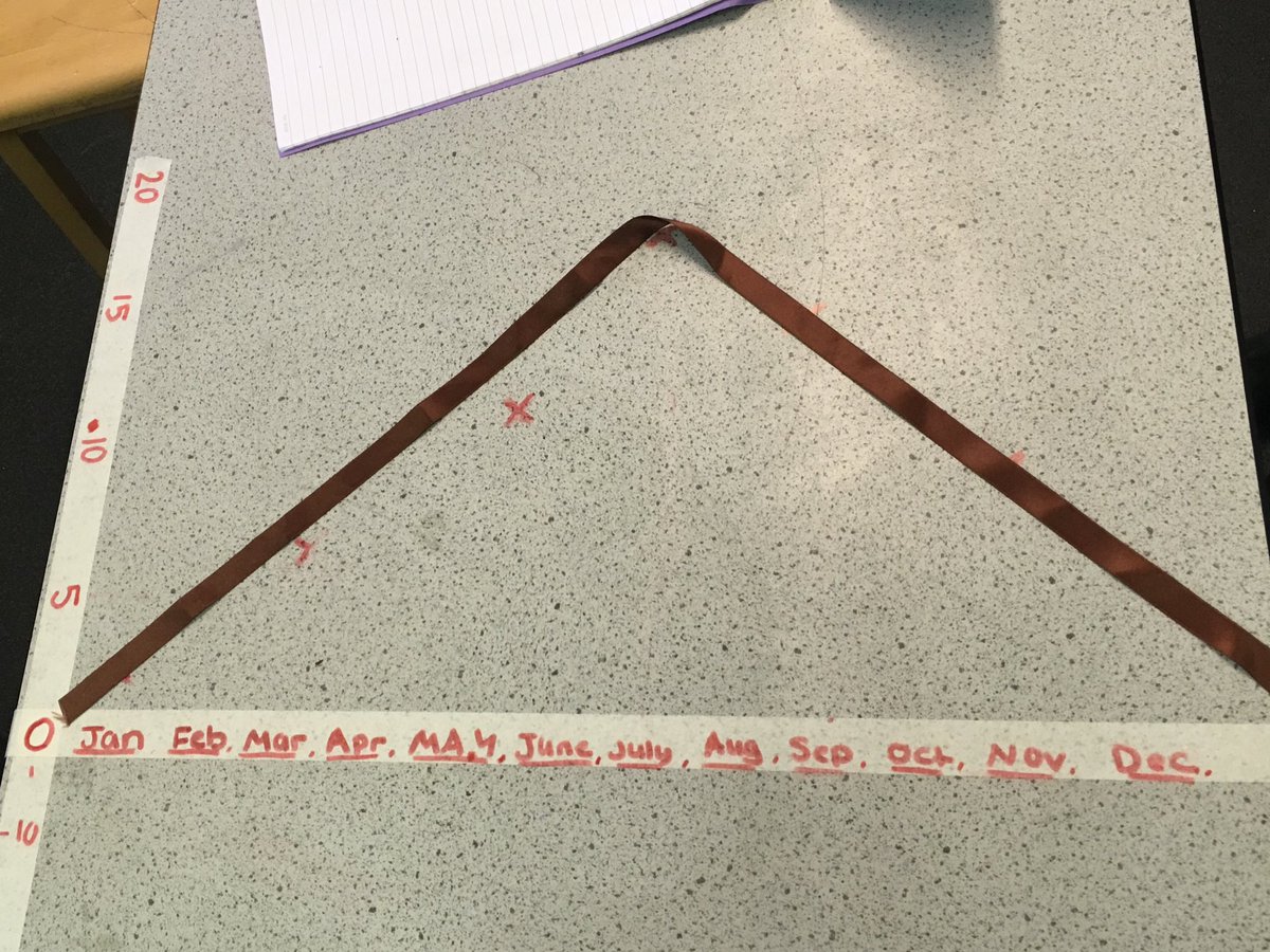 THSSCI's tweet photo. Graph work with 8H1 this morning! #biggraphs #littlefuss #THS #STEM https://t.co/4g0jqS50M2