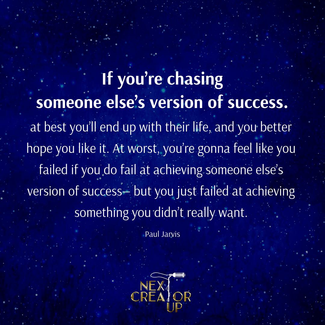 Tired of chasing someone else's definition of success? Want less stress, less pressure, and more time to do the work that excites you? Writer/designer Paul Jarvis, author of Company of One, addresses these ideas and more in the third ep of Next Creator Up: buff.ly/2Wguy5D