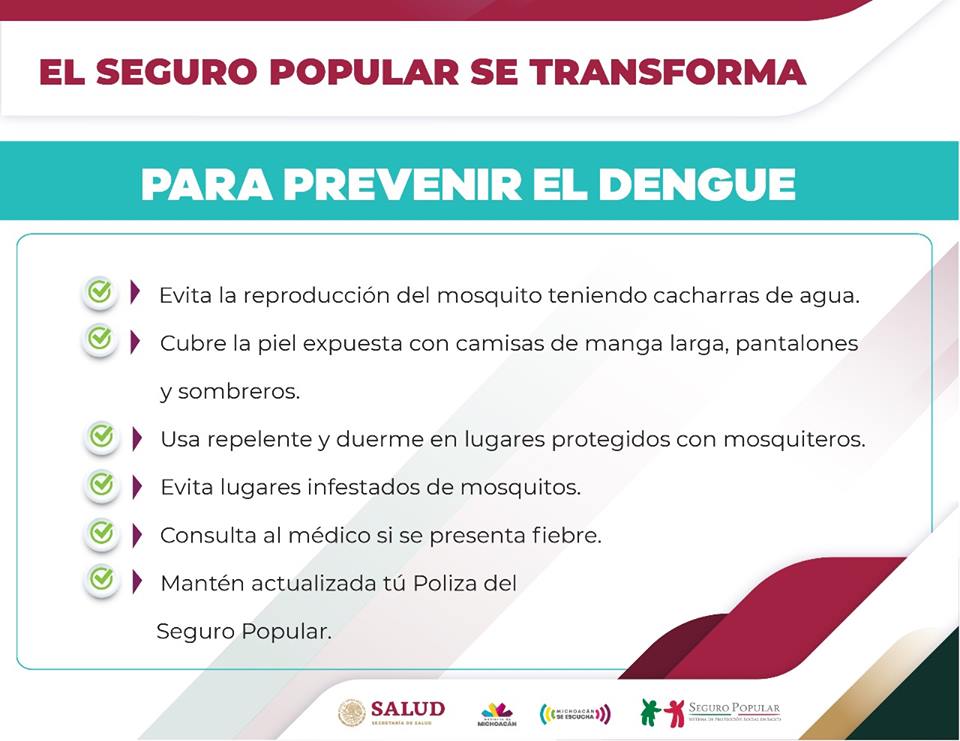 SeguroPopuMich's tweet photo. Todos contra el Dengue #ElSeguroPopularseTransforma
#MichoacánseEscucha https://t.co/0VP2F3PSM2