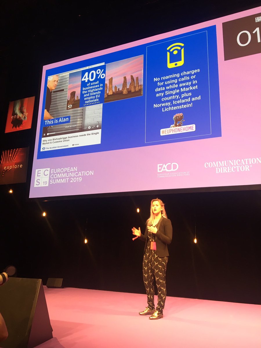 MomchilSabev's tweet photo. .@sophietolley won the #ECS2019 young communicator awards for 2019 for a campaign explaining the benefits of the EU #CustomsUnion and the #SingleMarket in Scotland - a fact-based campaign in the era of #Brexit. #TF50 @EU_Taxud https://t.co/XS1ksMPm3u