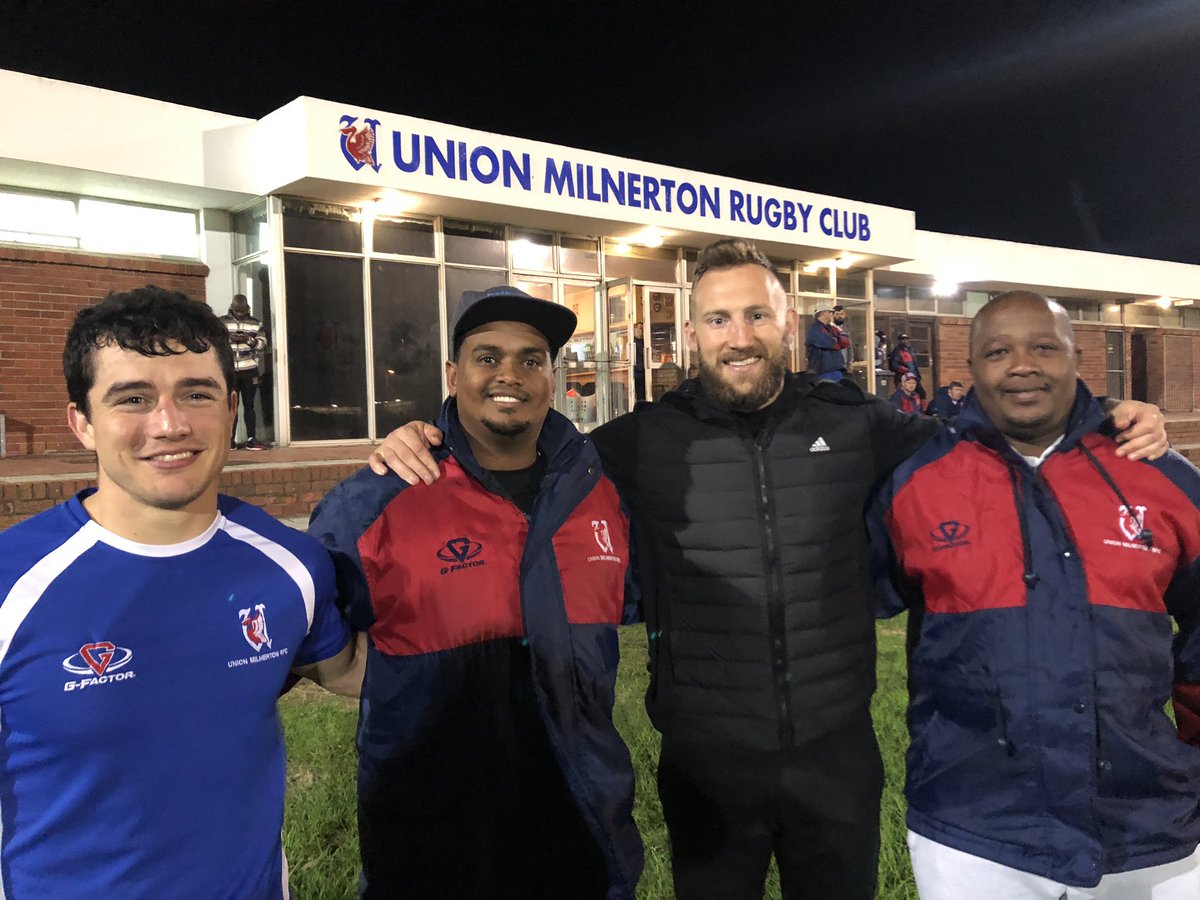 Union-Milnerton RFC (@unimilrfc) on Twitter photo We had the honor and privilege to have <a href="/SaleSharksRugby/">Sale Sharks 🦈</a> and <a href="/Scotlandteam/">Scottish Rugby</a> international <a href="/ByronMacG/">Byron McGuigan</a> , a former Milnerton Old Boy at our training session tonight. He shared some insight into being a professional rugby player and enjoyed a coaching session with our players. We had the honor and privilege to have <a href="/SaleSharksRugby/">Sale Sharks 🦈</a> and <a href="/Scotlandteam/">Scottish Rugby</a> international <a href="/ByronMacG/">Byron McGuigan</a> , a former Milnerton Old Boy at our training session tonight. He shared some insight into being a professional rugby player and enjoyed a coaching session with our players.