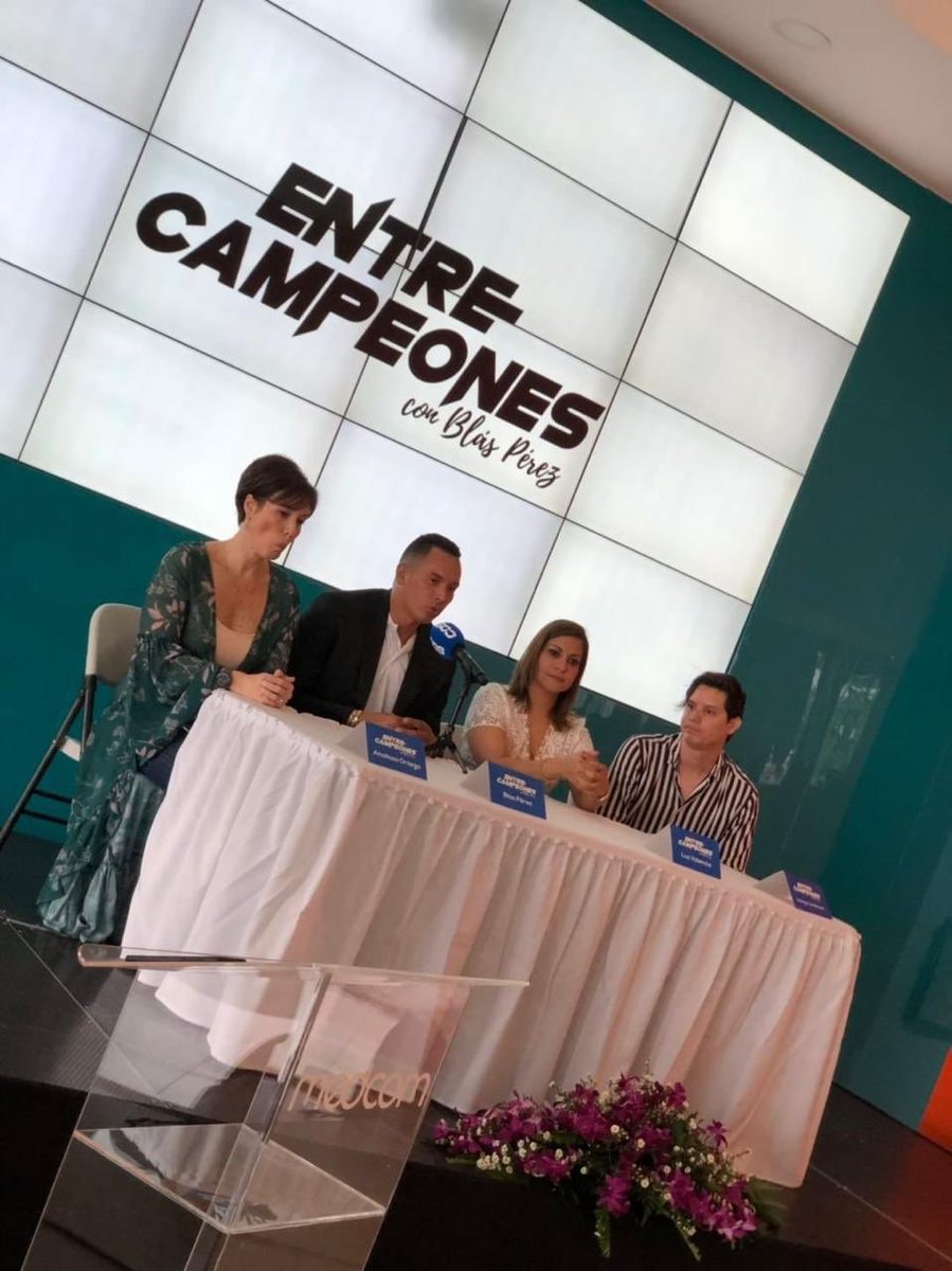 CampeonesEntre's tweet image. Gracias a todos los que asistieron hoy a la Conferencia de Prensa, hoy anunciamos fecha de estreno 13 de Junio 9pm por #CAbleondaSports