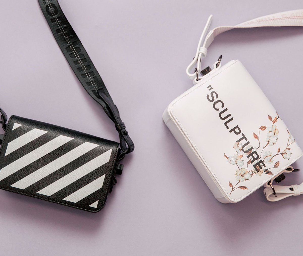 flannelsfashion's tweet photo. Why choose one, when you can have both? Give a #graphic edge to your accessories collection courtesy of @OffWht: https://t.co/eU61UZQ4AI

#OFFWHITE #SCULPTURE #OFFWHITEBAG https://t.co/a2SsPXC16Q