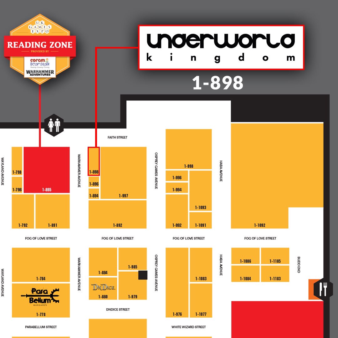 UnderworldKin13's tweet photo. Come to see and play a board game based on Slavic Myths at the #UKGamesExpo.
Here's where to find us. #stworze #UKGE2019 https://t.co/24CSrTvSB1