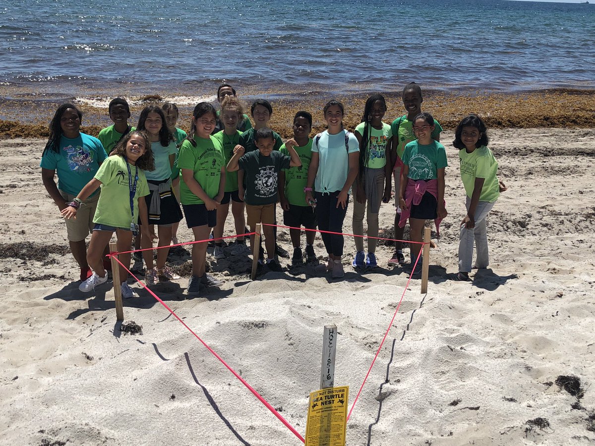 APKinggard's tweet photo. Great day at the Marine Environmental Educational Center for Coconut Palm Environmental Club! https://t.co/P3BbCmxINY