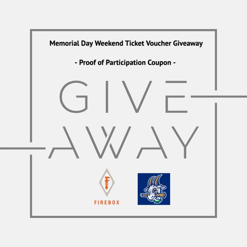 First 20ppl to drink or dine w us over #MemorialDay wknd (Sat&amp;Sun) &amp; show us this #coupon will receive 2 vouchers for a @hartfordyardgoats game; they’ll be exchangeable for seats before season’s end. #hartfordhasit #yardgoats #nogoatsnoglory #giveaway #ctnow #ctentertainment