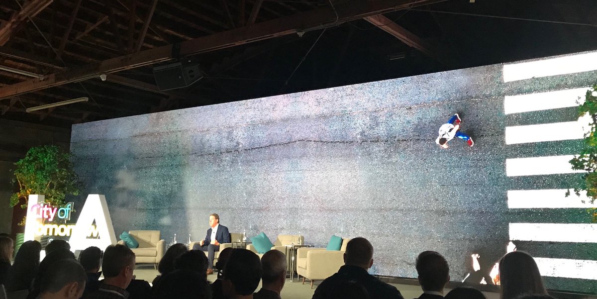 cpluszczynski's tweet image. Ford believes that Freedom of movement drives human progress - Bill Ford City of Tomorrow LA #fordmobility