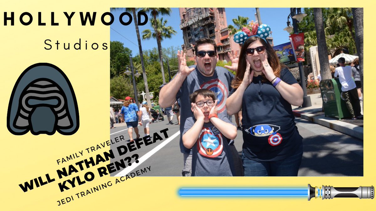 Will Nathan defeat Kylo Ren?? Tune in to our latest vlog!! #springbreak2019 #familytravel #jeditraining #hollywoodstudios #disneyworld #disney #starwars #jediacademy   youtu.be/igQQIeCOXhY