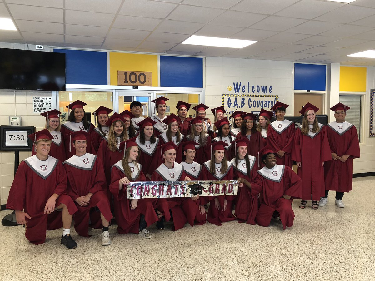 GABChamps's tweet image. Had an awesome time celebrating the Class of 2019 during the @CRHSRedWolves Senior Walk! Once a Cougar, Always a Cougar! From the @GABChamps, we wish you all the best! #ChampLife