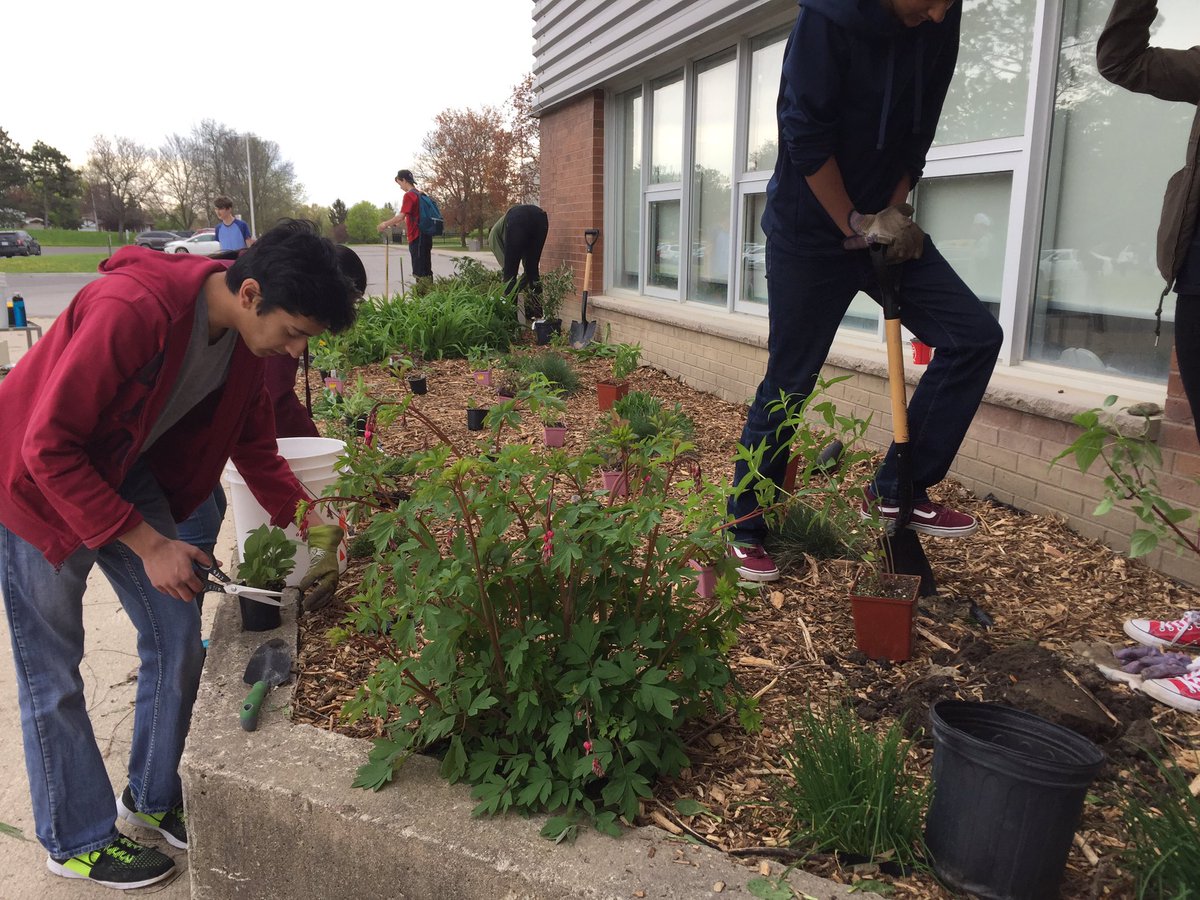 HumberviewGTAC's tweet photo. Gardening! Can’t wait to see our plants in bloom this summer! 🌱🌱🌿🍃 https://t.co/wes75EsKk7