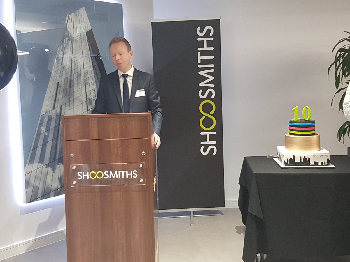 Thank you @ShoosmithsLaw for a great evening and happy #10years in business, lovely to catch up with the team and some fab guests including <a href="/GSH_Mcr/">Gray Scanlan Hill</a> #property #networking #Manchester